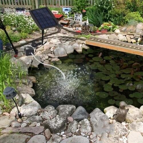 Solar Air Pump Kit Inserting Ground Water Air Pump Oxygenator Solar Aerator With Oxygen Hoses For Pond Fish Tank Garden Tools