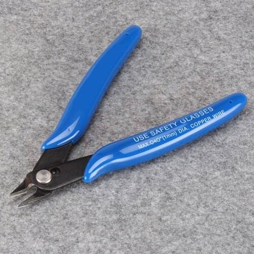 Mini Model Wire Plier Cut Line Stripper Knife Crimper Stainless Steel Anti-Slip Practical Electrical Wire Cable Cutter Hand Tool