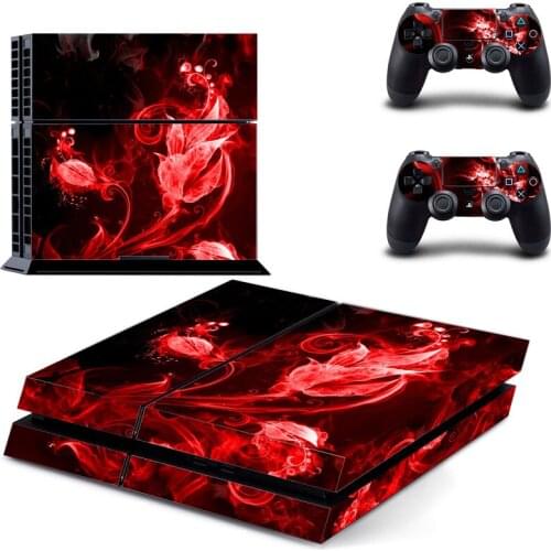 Spark Style PS4 Skin Sticker for Playstation 4 Console & 2 Controllers Decal Vinyl Protective Skins Style 1