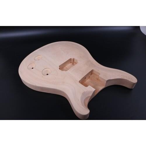One guitar body Unfinished guitar Body replacement mahogany Maple Electric Guitar PRS