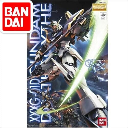 Japaness Bandai Original MG 1/100 Gundam W EW Deathscythe Unchained Mobile Suit Kids Toys