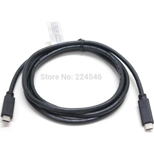 Genuine USB 3.1 Type-C Male to Male Gen1 5A CM-CM Cable for HP P/N L07087-001 6Ft
