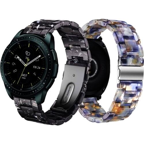 20mm Resin watch strap for samsung galaxy watch active 2 S2 classic galaxy 42mm band amazfit GTR 42mm amazfit bip bracelet