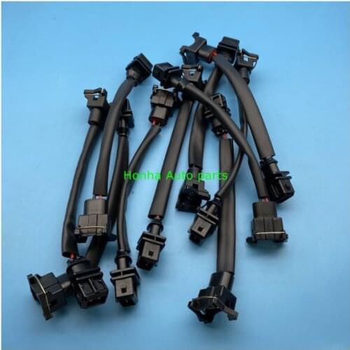 Free shipping 2/5/10/20/50/100 pcs/lots Obd2 to Obd1 Fuel Injector Conversion Harness for Integra RC Ev1