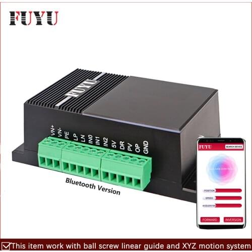 Ball Screw Linear Guide Actuator Stepper Motor Controller for Industrial Single Axis Pulse Controller[Bluetooth Version]