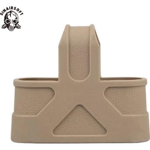 SINAIRSOFT 10 Pieces/BAG 7.62 NATO Cage Fast Mag Rubber Loops For M14 Assist Black TAN OD Airsoft Hunting Accessories