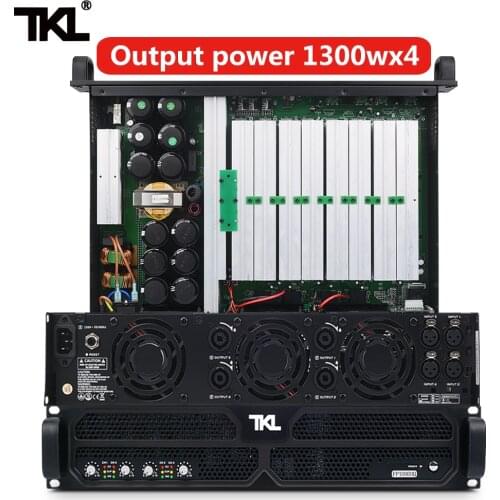TKL PH4 professional power amplifier 4 Channel 4*1300w DJ amplifier subwoofer sound system audio stage