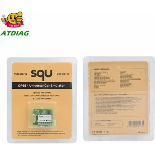 SQU OF68 Universal Car Emulator SQU OF68 Car Emulator Signal Reset Immo Programs Place ESL Diagnostic Seat Occupancy Sensor Tool