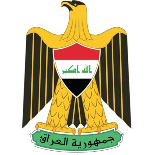 Off Road New Badge Iraqi Car Sticker Funny Colored Car Sticker Anti-Scratch Suntan Water Resistant 13cm*18cm