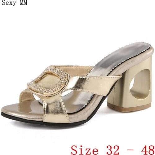 Women High Heel Sandals Shoes Woman High Heels Gladiator Sandals Pumps Small Plus Size 32 33 - 40 41 42 43 44 45 46 47 48