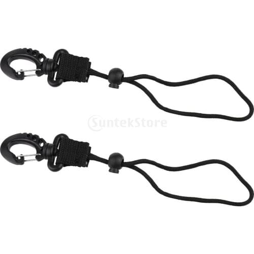 2 Pieces Scuba Diving Swimming Wrist Strap Lanyard for Flashlight Camera Torch Accessories Hand Strap