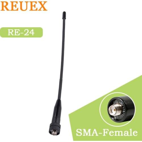 5pcs REVEX SMA Female Two Way Raido Walkie Talkie Antenna For Baofeng UV-5R Woxun HYT PUXING Kenwood YAUSE ICOM RETEVIS