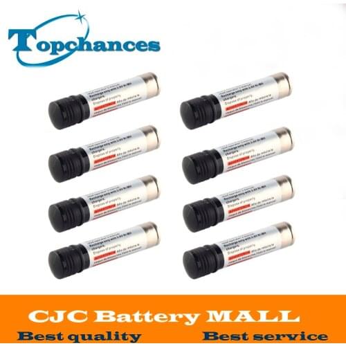 8X High Quality 3.6V 2000mAh Ni-MH Power Tool Replacement Battery for Black&Decker VP110 VP105 VP100 VP143 151995-03
