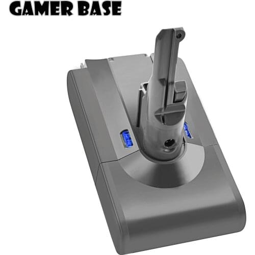 GAMER BASE 21.6V 4000mAh Battery For Dyson V8 Battery V8 series V8 Absolute Li-ion SV10 Vacuum Cleaner Rechargeable BATTERY L70