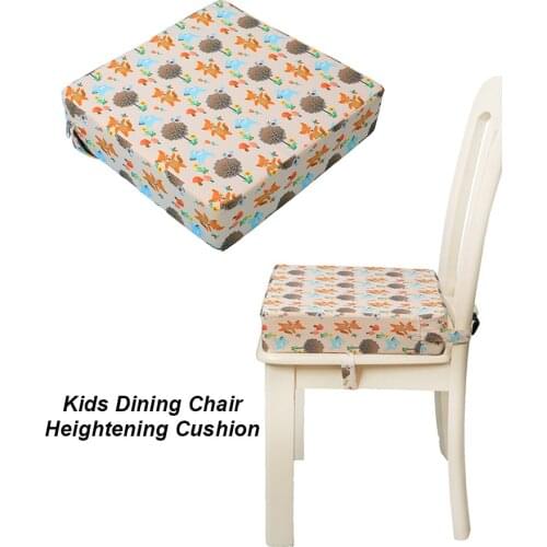 Baby Dining Chair Booster Cushion Removable Kids High chair Seat Pad Chair Heightening Cushion Child Chair Increase Seat