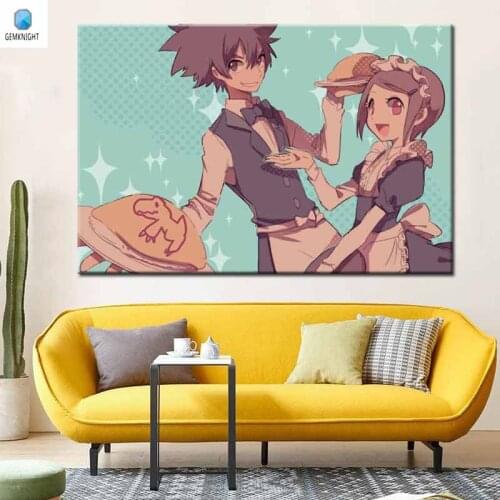 Diy oil painting Yagami Hikari digital paint by numbers Japan Style coloring by numbers modular painting home decor