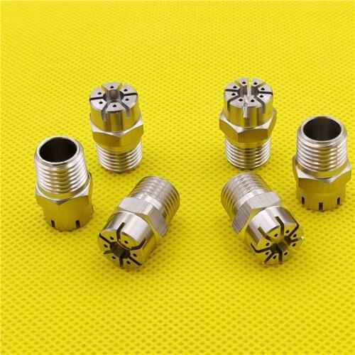 1/4"BSPT blowing wind round hole nozzle 6hole or 8hole Compressed air round nozzles with 6 holes