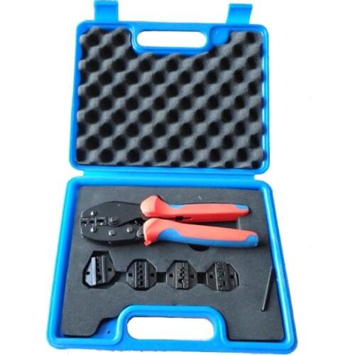 LY03C-5D3 LSD High quality crimping tool set hand crimping tool with changeable die sets electrician tool kit case
