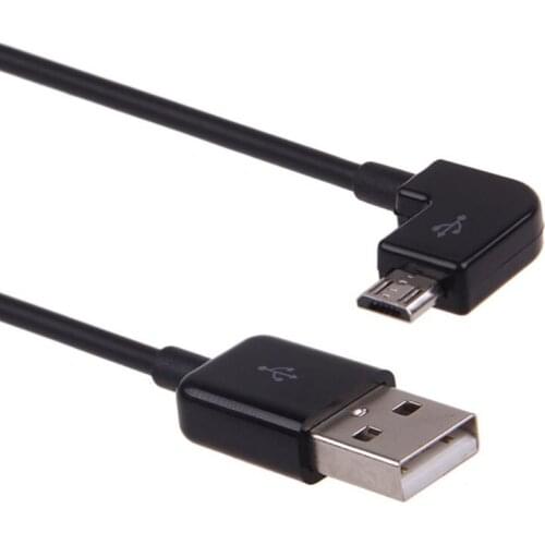 1M 3M 5M USB 2.0 to Micro USB Date Cable Line Elbow 90℃ Mobile Phone Charger Extension USB Power Cable For Samsung Xiaomi Huawei