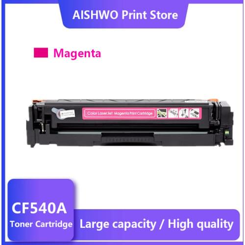 ASW compatible 203a Toner Cartridge for HP CF540a CF541a CF542a CF543a M254dw 254nw MFP M281cdw 280nw
