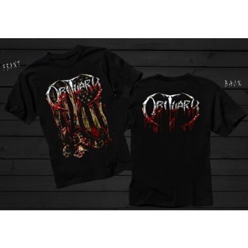 Obituary American Death Metal Band T Shirt Sizes S To 6Xl