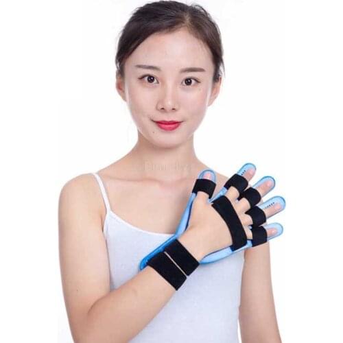 Hand Wrist Orthosis Separate Finger Flex Spasm Extension Board Splint Apoplexy Hemiplegia RightLeft Men Women with Shoulder belt