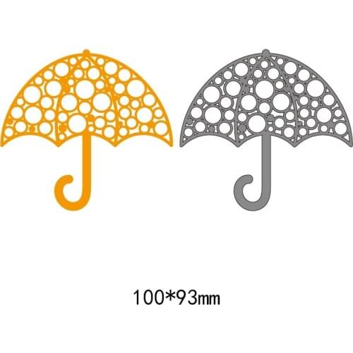 Umbrella pattern frames metal steel cut dies DIY Scrapbook Album Paper Card Cutting Dies Stencil for card Crafts 2018 new