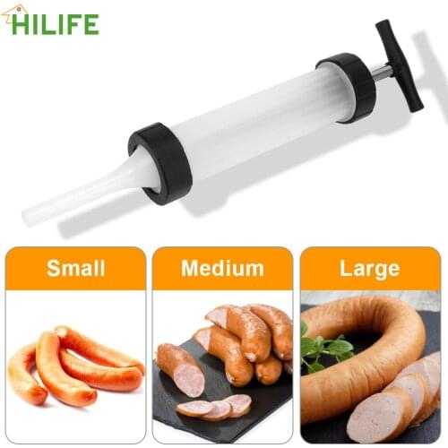 Homemade Sausage Stuffer Manual Sausage Meat Fillers Machine Hand Operated Sausage Machines Sausage Syringe Sausage Gadgets