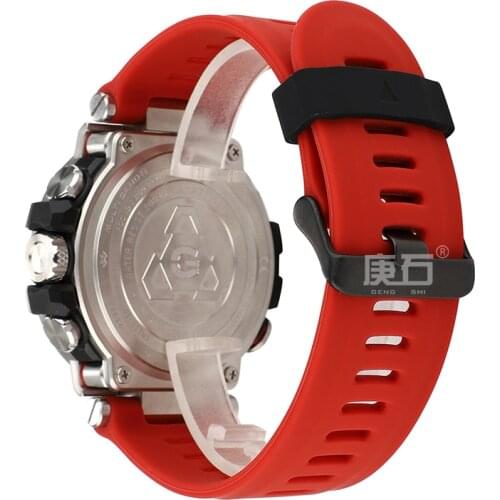 Gngshi Silicone Watch Band Strap For MTG-B1000 MTG-B1000B MTG-S1000