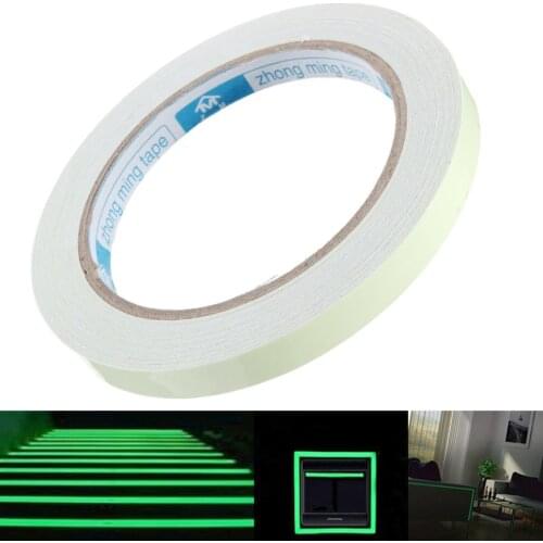 Glow in the Dark Self-adhesive Tape, Green Light Luminous Tape Sticker, Waterproof, Removable, Durable -300cm/118.11