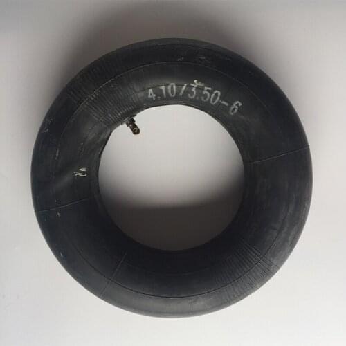 Inner Tube 4.10/3.50-6 4.00/3.50-6 with Bent Valve Stem fits e-Bike Wheelbarrow Scooter Mini Motorcycle