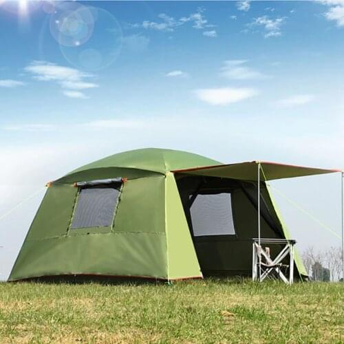 4 Season New Big Space High Quality Sunscreen Anti-mosquito Rainproof Windy Outdoor Camping Tent Multifunctionalsun Shelter