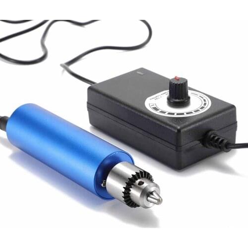 ZK30 13000RPM Adjustable Electric Hand Drill DC3V-12V Motor Drilling Compact Set 0.3-4mm DIY Woodworking Tool Portable Hand Tool