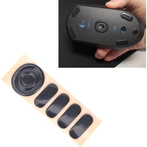 2021 New 1 Set 0.6mm Curve Edge Mouse Feet Mouse Skates for Logitech G304 G305 Mouse