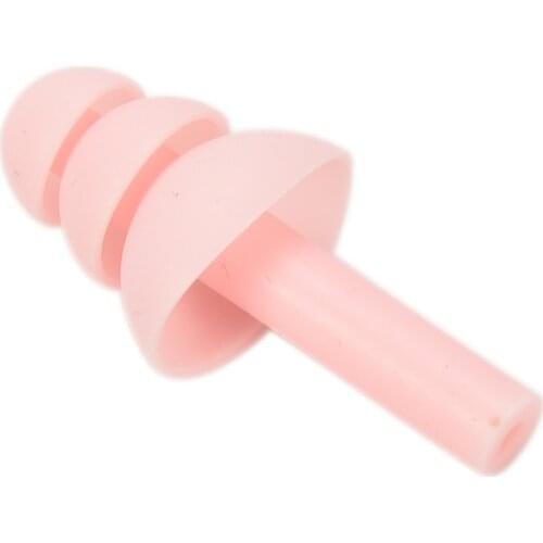 1 Pairs Diving Soft Anti-Noise Ear Plug Waterproof Swimming Professional Silicone Swim Earplugs for Adult Swimmers Children