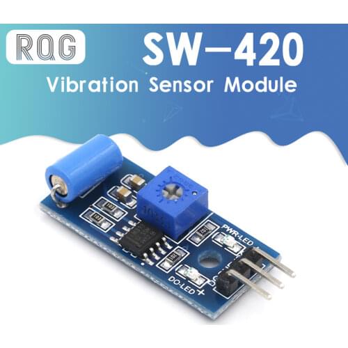1pcs normally closed type vibration sensor module Alarm sensor module Vibration switch SW-420 for arduino