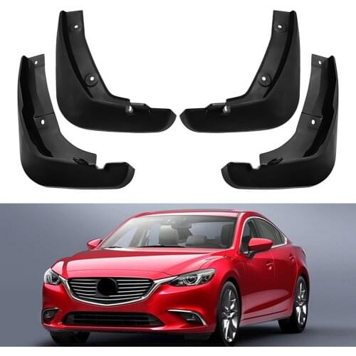 For Mazda 6 GJ GL 2013 2014 2015 2016 2017 2018 2019 Car Splash Guards Mud Flaps Mudguards Front Rear 4Pcs/Set