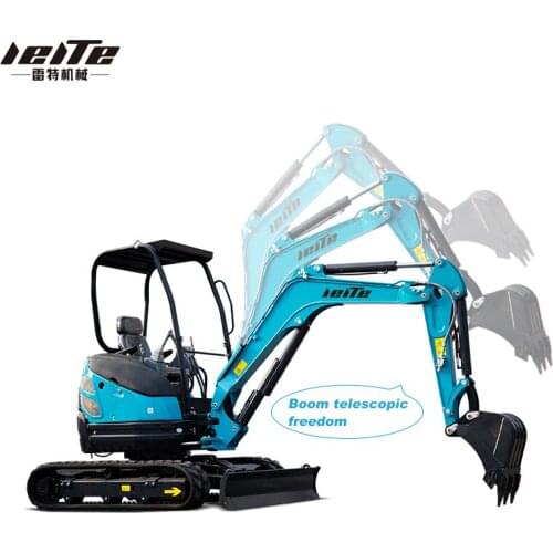 Color Customizable Mini Digger 2.8 Ton Little Noise CE Micro Excavators Efficient Work Easier Use