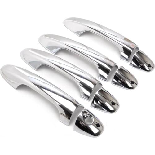 For RAV4 2013 2014 ABS chrome door handle covers auto accessories 8 pcs