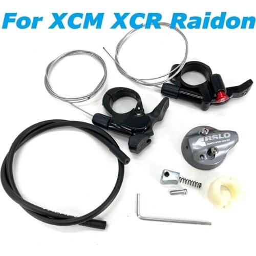 For Suntour XCM XCR Raidon Fork Damping Remote Lockout Assembly Lock Out Handlebar Lever Damper Cable Control Switch
