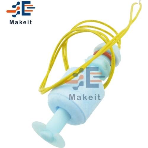 DC 110V 220V PP Liquid Water Level Sensor Horizontal Float Switch 52mm 100mm Low Pressure Float Sensor Switch for Aquarium
