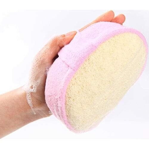Loofah Brush Sponge Peeling Bath Towel Luffa Body Scrub Bast Wisp Exfoliating Skin Care Cleaning Washclothes Shower Accessories