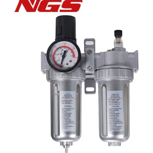 SFR200/300/400 SFC200/300/400 SFL200/300/400 Combination Lubricator Air Filter Gas Source Treatment Oil Water Separator