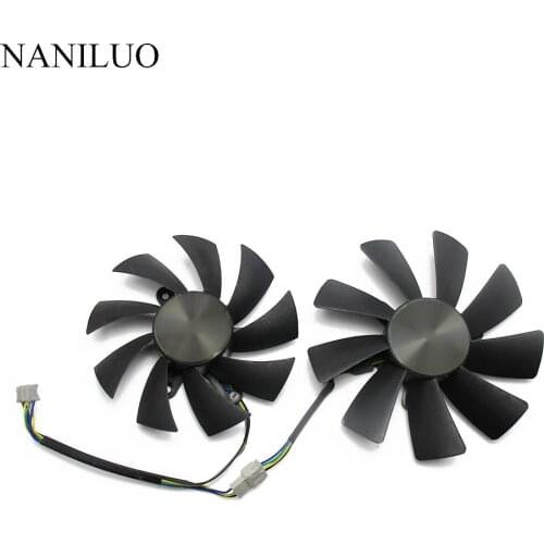 87MM GA92B2U 100MM GAA8S2H GAA8B2U 4Pin Cooler Fan For ZOTAC GTX 1060 1070 Ti MINI HA 1080 Ti MINI Dual Graphic Card Cooling Fan