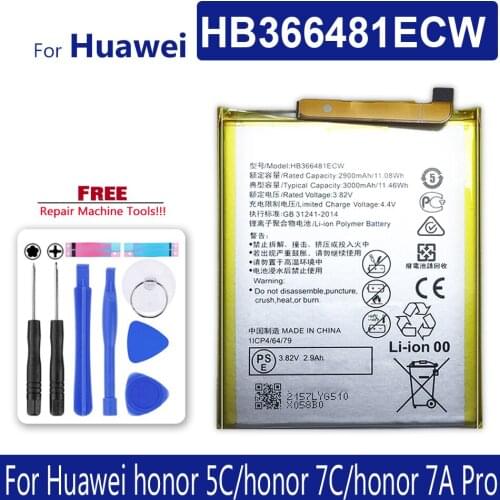 Mobile Phone Battery HB366481ECW For Huawei Honor 5C/Honor 7C/Honor 7A Pro Honor 5C/7C/7A Pro Tracking Number
