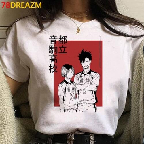 Oya Oya Oya Haikyuu clothes men 2020 print japanese white t shirt grunge tshirt t shirt aesthetic