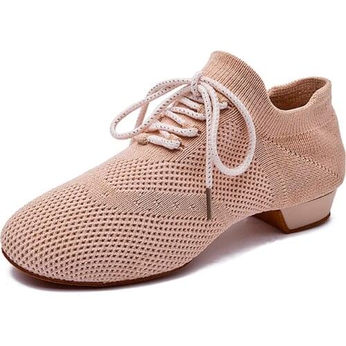 USHINE BD57 new socks dance shoes soft ChaCha teacher training modern dance shoes ballet dance shoes Latin dance shoes woman