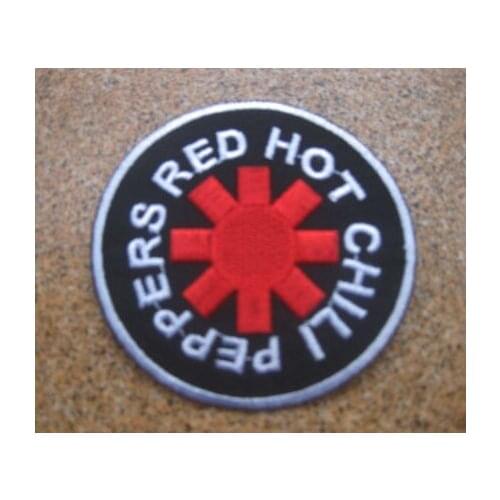 Chili peppers Punk Rock Embroidered NEW IRON ON and SEW ON Patch Heavy Metal embroidery clothing accessories