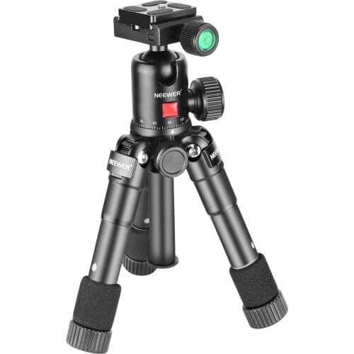 Neewer 20 inches/50 cm Portable Compact Desktop Macro Mini Tripod 360 Degree Ball Head 1/4 inches Quick Release Plate for Canon
