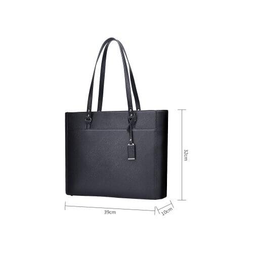 Women big pu leather casual daily tote for female large capacity black blue yellow beige one shoulder bag